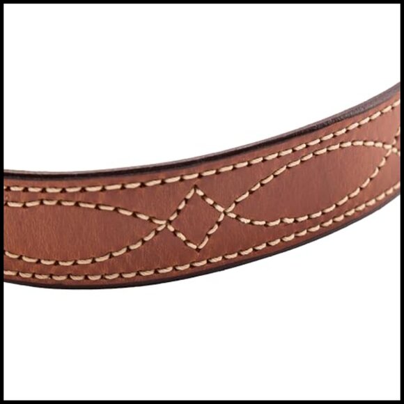 Full Grain Leather Reversible Belt with Suede Lining